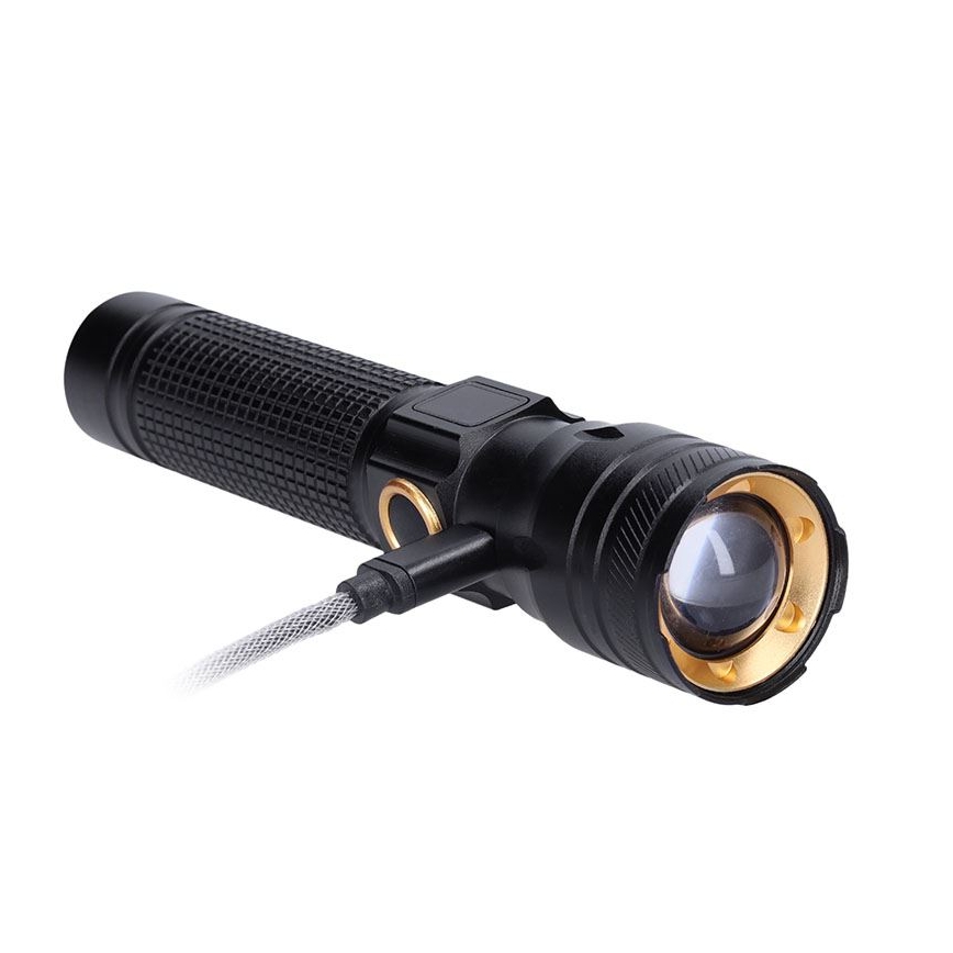 Επαναφορτιζόμενος φακός LED/3,7V 1200 mAh