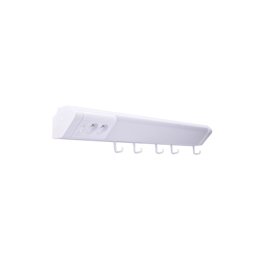 LED φωτιστικό ντουλαπιών κουζίνας με πρίζες LED/10W/230V