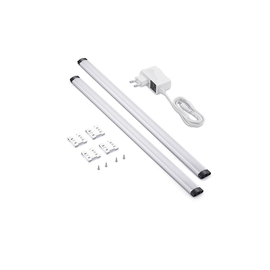 ΣΕΤ 2x LED Φως κουζίνας για κάτω από το ντουλάπι με dimmer LED/5W/230V