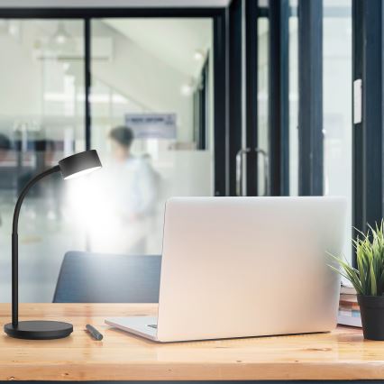 Επιτραπέζια λάμπα αφής dimming LED LED/4,5W/5V 3000/4000/6500K μαύρο