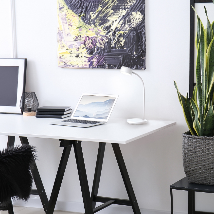 Επιτραπέζια λάμπα αφής dimming LED LED/4,5W/5V 3000/4000/6500K λευκό