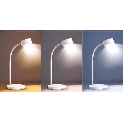 Επιτραπέζια λάμπα αφής dimming LED LED/4,5W/5V 3000/4000/6500K λευκό
