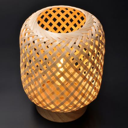 LED Διακοσμητικό επιτραπέζιο φωτιστικό BOHO LED/2xAAA rattan