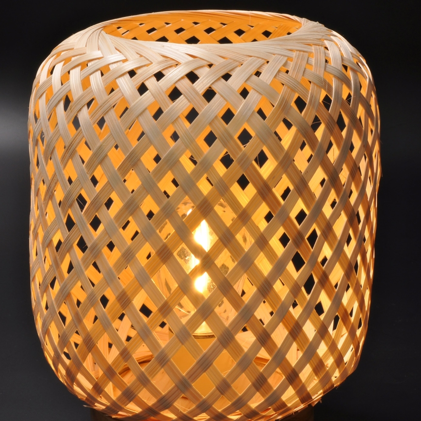 LED Διακοσμητικό επιτραπέζιο φωτιστικό BOHO LED/2xAAA rattan