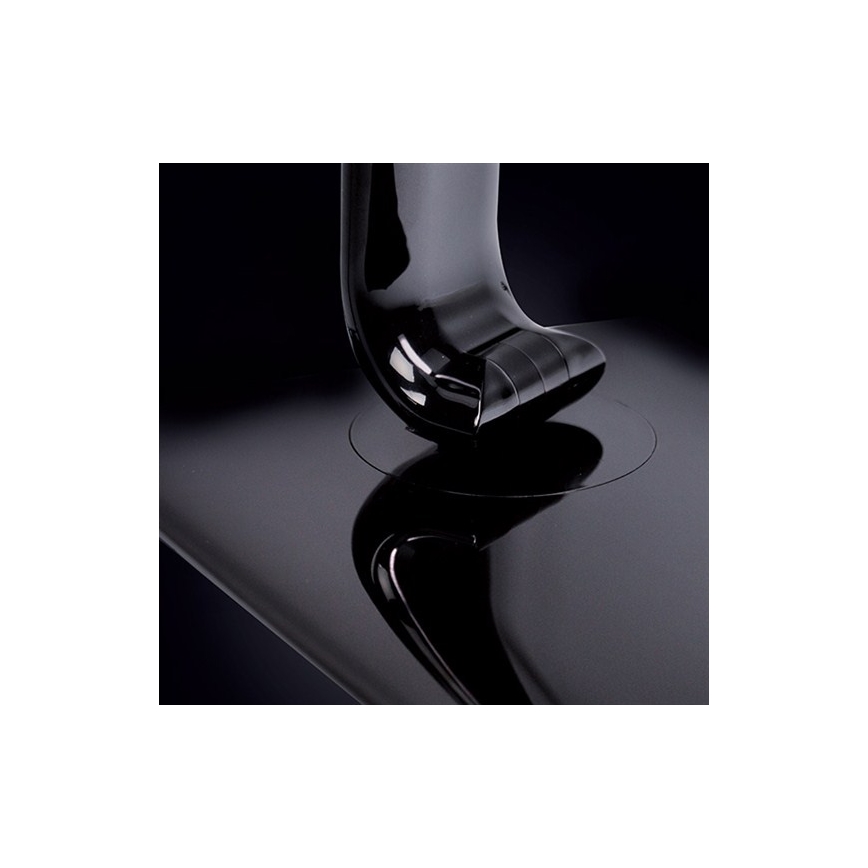 LED Eπιτραπέζια λάμπα dimmer με υποδοχή USB LED/12W/230V μαύρο