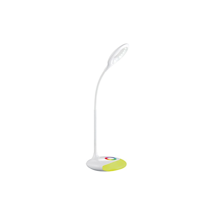 LED RGB Επαναφορτιζόμενη επιτραπέζια λάμπα με dimmer LED/5W/5V 1800 mAh