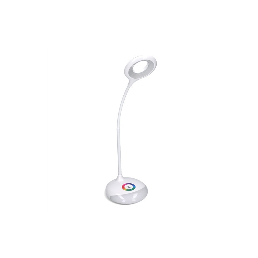 LED RGB Επαναφορτιζόμενη επιτραπέζια λάμπα με dimmer LED/5W/5V 1800 mAh