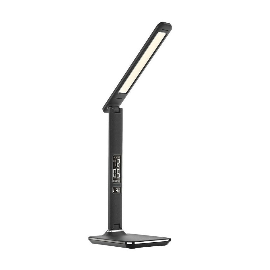 Eπιτραπέζια λάμπα dimmer LED με οθόνη LED/9W/230V μαύρο