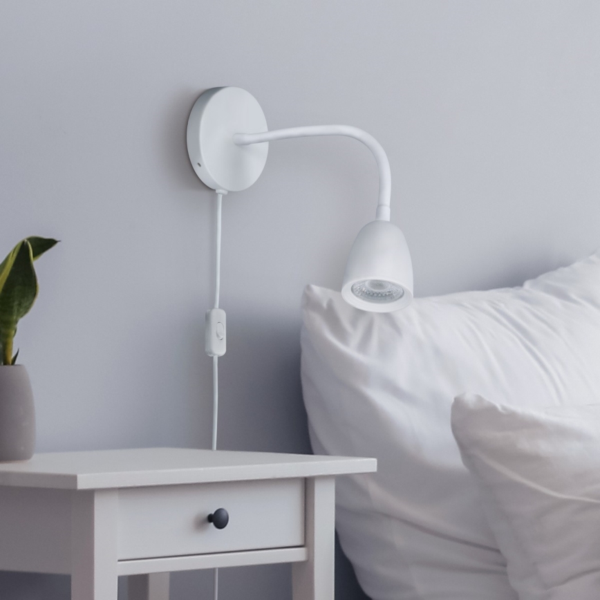 LED Ρυθμιζόμενο φωτιστικό τοίχου LED/4W/230V