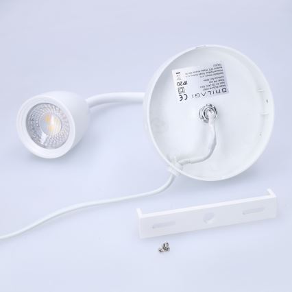LED Ρυθμιζόμενο φωτιστικό τοίχου LED/4W/230V