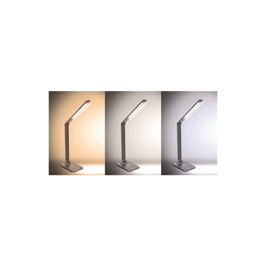 LED Dimmable επιτραπέζια λάμπα με ασύρματη φόρτιση with LED/10W/100-240V
