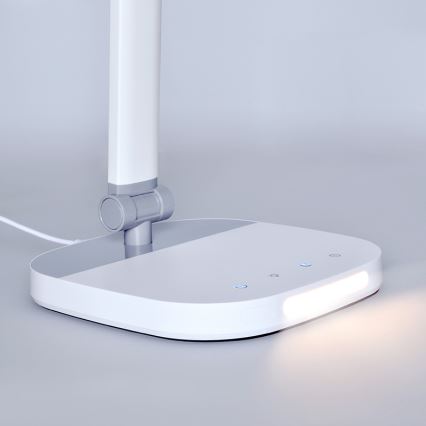 LED Dimmable επιτραπέζιο φωτιστικό αφής με νυχτερινό φωτισμό LED/10W/5V 3000/4000/5000K λευκό