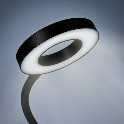 Επιτραπέζια λάμπα dimming LED με κλιπ LED/8W/230V 3000/4000/5000K μαύρο