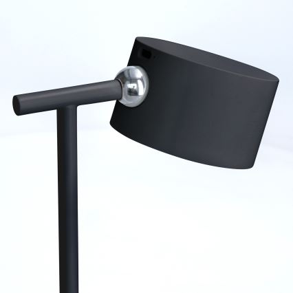 LED Ρυθμιζόμενο Αφής Φορτιζόμενο Φωτιστικό 3σε1 LED/4W/2000 mAh 3000/4000/6500K μαύρο