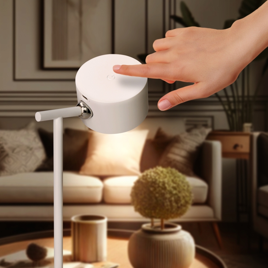LED Dimming αφής επαναφορτιζόμενο φωτιστικό 3σε1 LED/4W/2000 mAh 3000/4000/6500K λευκό