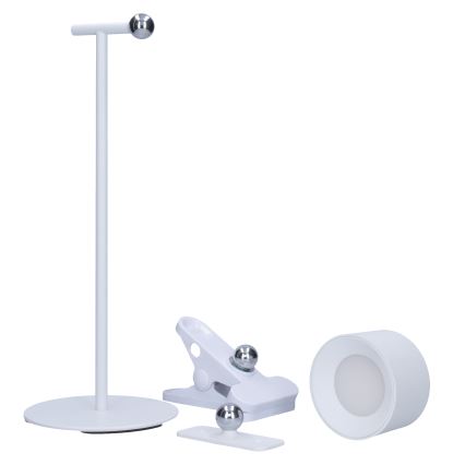 LED Αφής Ρυθμιζόμενο Φωτιστικό Φόρτισης 3 σε 1 LED/4W/2000 mAh 3000/4000/6500K λευκό