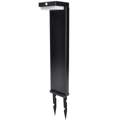 Ηλιακός LED φωτισμός με αισθητήρα κίνησης και λυκόφωτος PALERMO LED/5W/5V 2000 mAh IP54 μαύρο