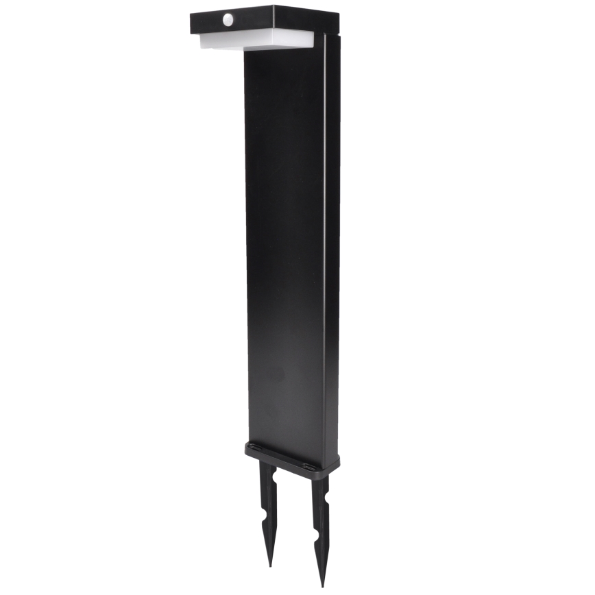 Ηλιακός LED φωτισμός με αισθητήρα κίνησης και λυκόφωτος PALERMO LED/5W/5V 2000 mAh IP54 μαύρο