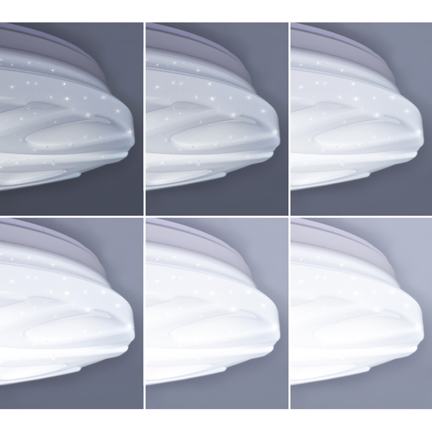 LED Οροφής Ρυθμιζόμενο Φωτιστικό WAVE LED/60W/230V + τηλεχειριστήριο