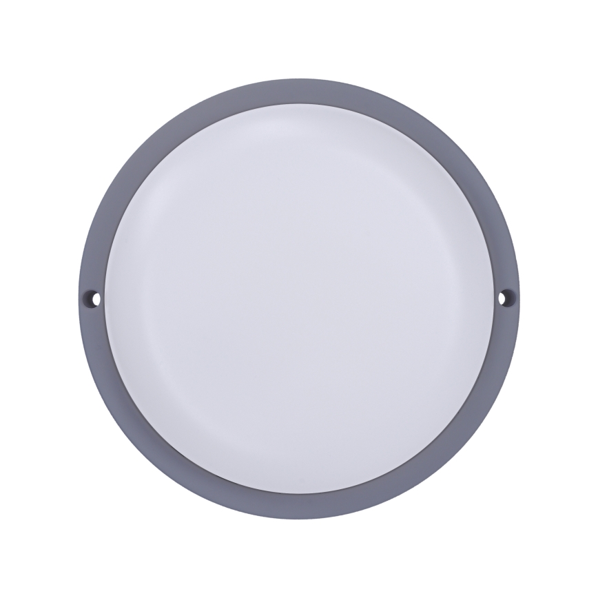 Επιτοίχιο φωτιστικό εξωτερικού χώρου LED LED/13W/230V 4000K IP54 γκρι στρογγυλό