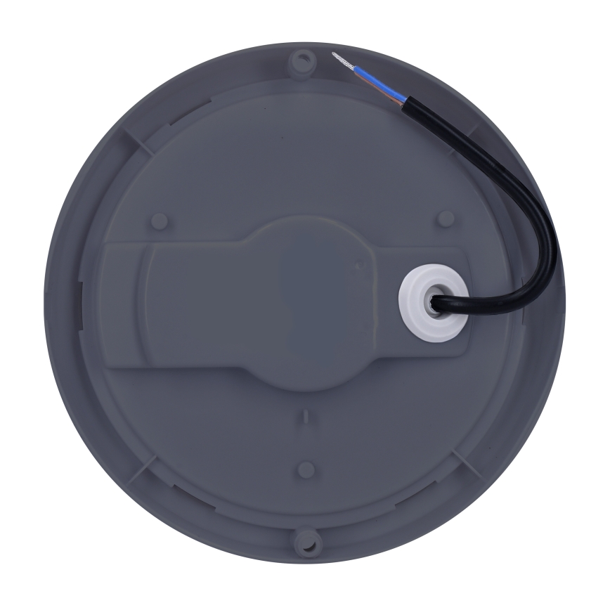 Επιτοίχιο φωτιστικό εξωτερικού χώρου LED LED/13W/230V 4000K IP54 γκρι στρογγυλό