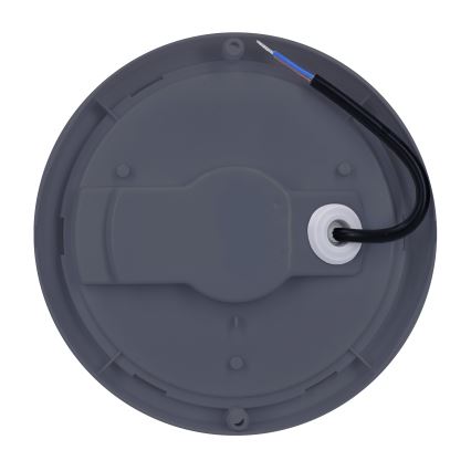 Επιτοίχιο φωτιστικό εξωτερικού χώρου LED LED/13W/230V 4000K IP54 γκρι στρογγυλό