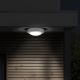 Φωτιστικό οροφής εξωτερικού χώρου LED SIENA LED/13W/230V IP54 διάμετρος 17 cm λευκό