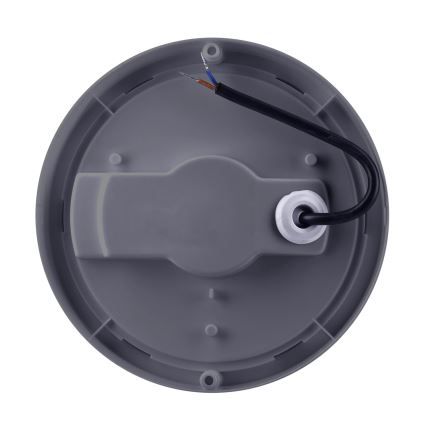 Επιτοίχιο φωτιστικό εξωτερικού χώρου LED LED/20W/230V 4000K IP54 γκρι στρογγυλό