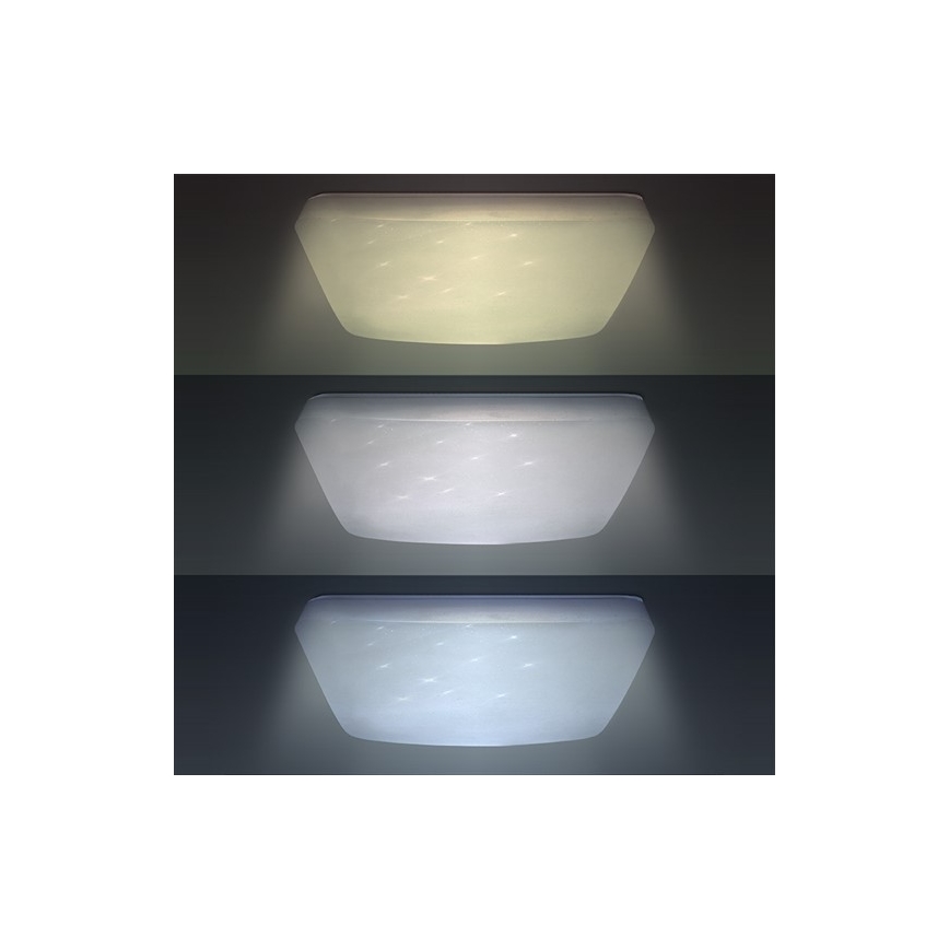 LED Ρυθμιζόμενο φωτιστικό οροφής STAR LED/24W/230V + τηλεχειριστήριο