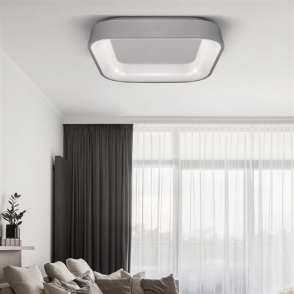 LED Ρυθμιζόμενο φωτιστικό οροφής TREVISO LED/48W/230V + τηλεχειριστήριο
