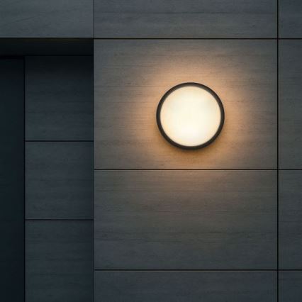 Εξωτερικό επιτοίχιο φωτιστικό LED 2-σε-1 LED/20W/230V 3000/4000/6500K IP65 Ø 22 cm