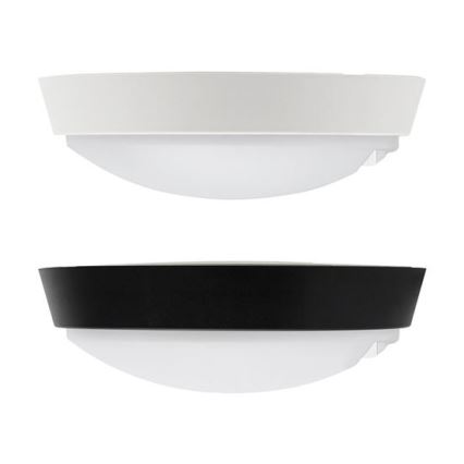 Εξωτερικό επιτοίχιο φωτιστικό LED με αισθητήρα 2 σε 1, 20W, 230V, 3000/4000/6500K, IP65, διάμετρος 22 cm