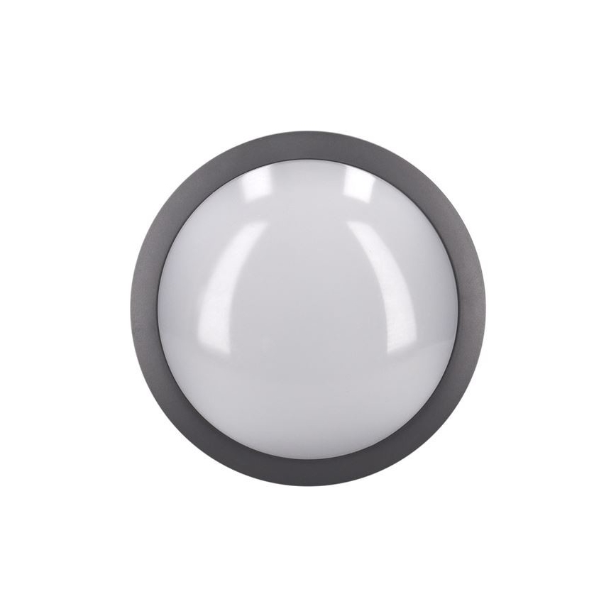 Φωτιστικό οροφής εξωτερικού χώρου LED με αισθητήρα SIENA LED/20W/230V 4000K διάμετρος 23 cm IP54