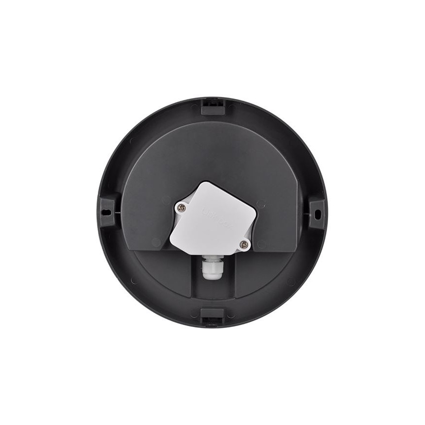 Φωτιστικό οροφής εξωτερικού χώρου LED SIENA LED/20W/230V IP54 διάμετρος 23 cm ανθρακί