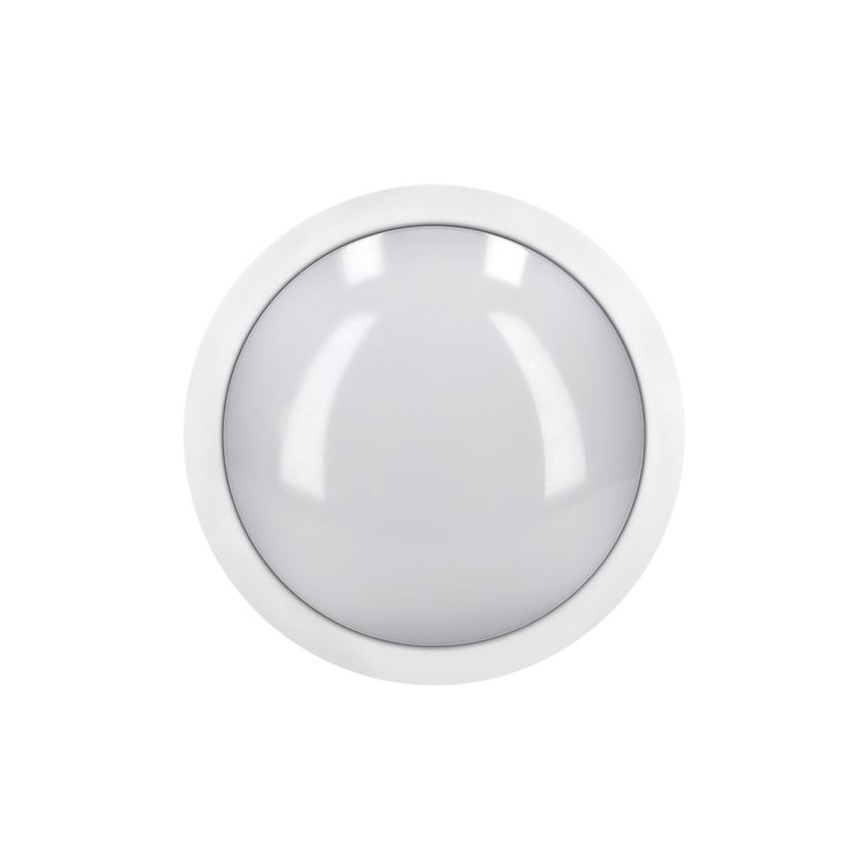 Φωτιστικό οροφής εξωτερικού χώρου LED SIENA LED/20W/230V IP54 διάμετρος 23 cm λευκό