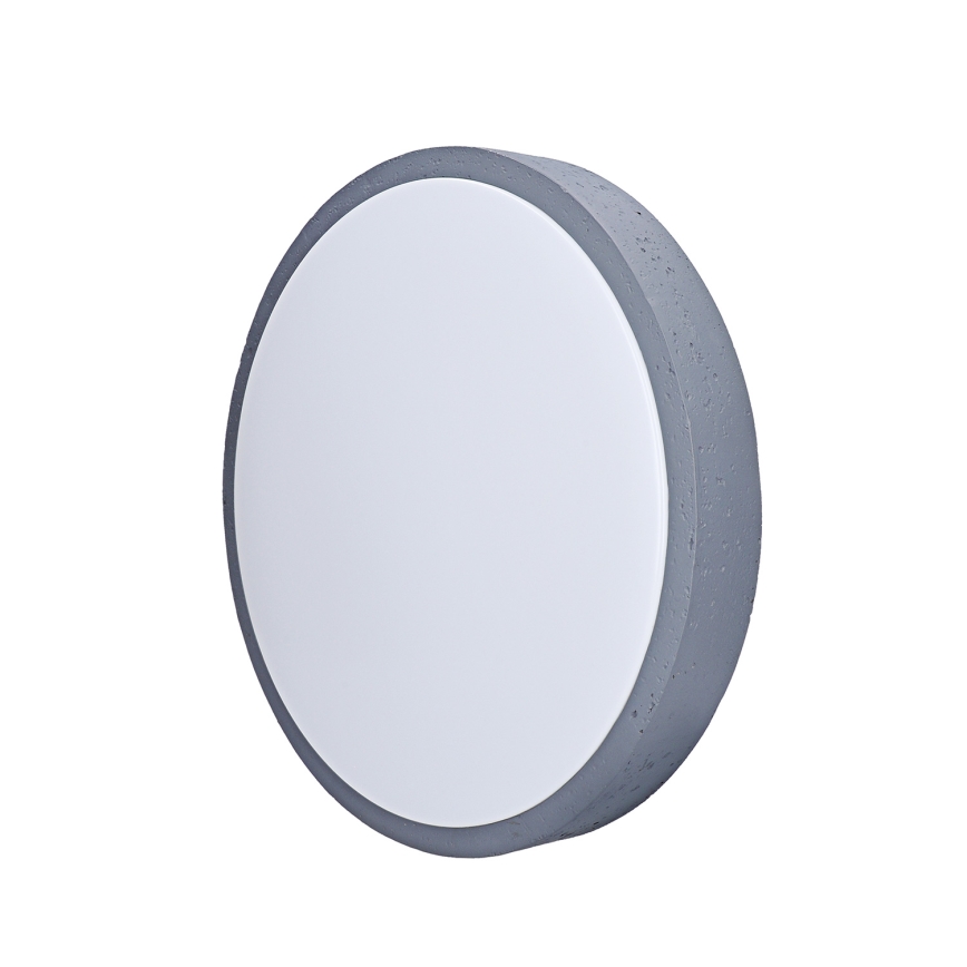LED Dimmable φωτιστικό οροφής GREY LED/48W/230V 3000-6500K γκρι διάμετρος 38 cm + τηλεχειριστήριο