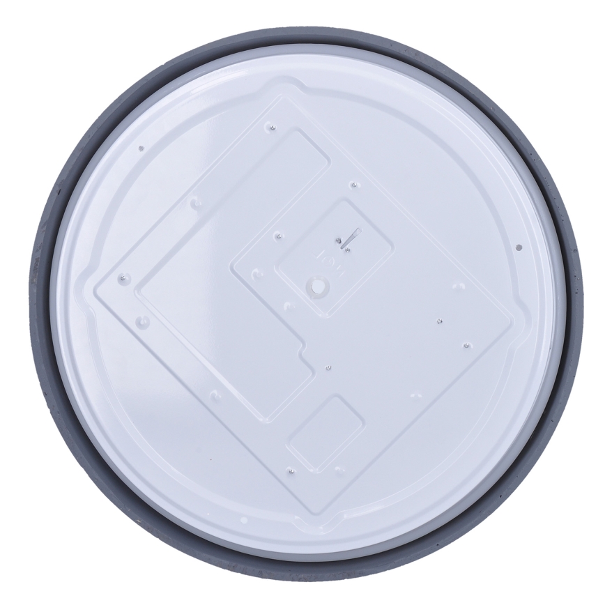 LED Ρυθμιζόμενο Φωτιστικό Οροφής GREY LED/60W/230V 3000-6500K γκρι Ø 49 εκ. + τηλεχειριστήριο