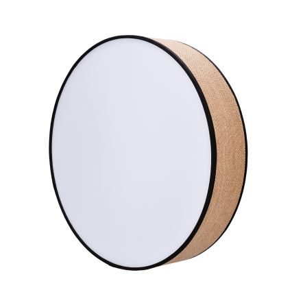 LED Ρυθμιζόμενο φωτιστικό οροφής BROWNIE LED/60W/230V 3000-6500K καφέ διάμ. 50 εκ. + τηλεχειριστήριο