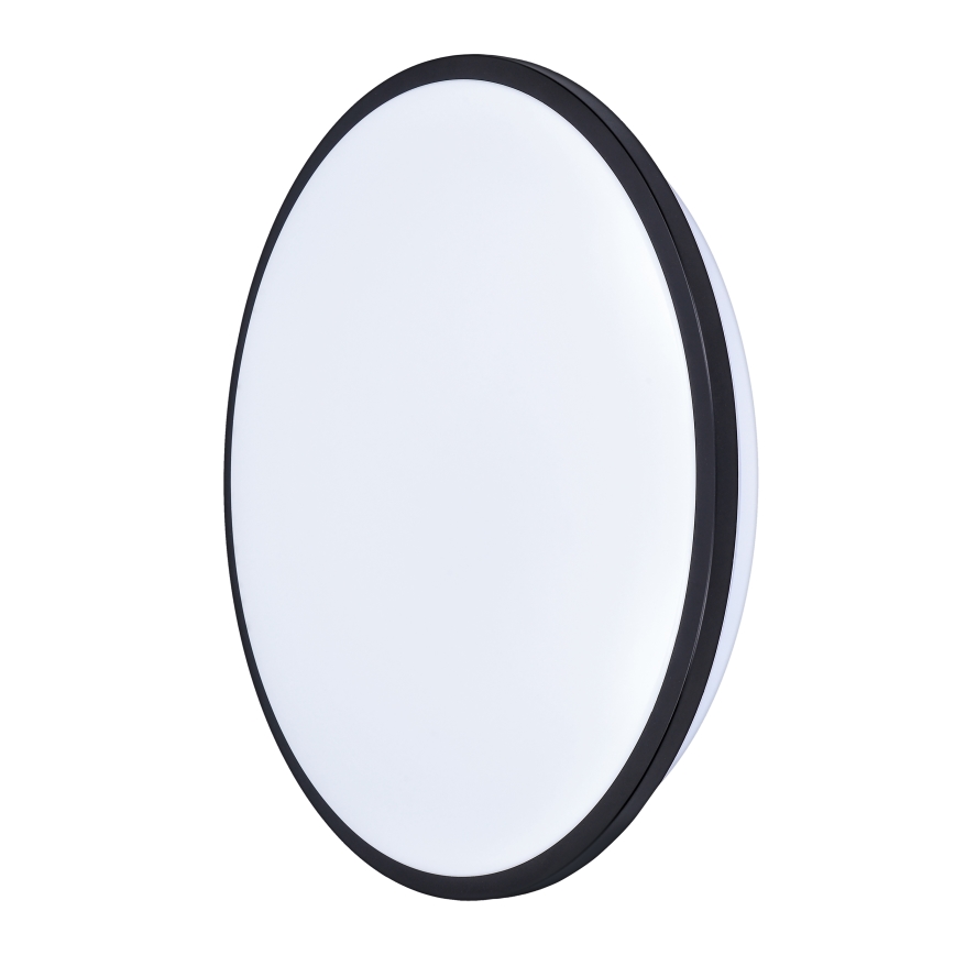 LED Dimmable φωτιστικό οροφής JAMIL LED/48W/230V 3000-6500K μαύρο + τηλεχειριστήριο