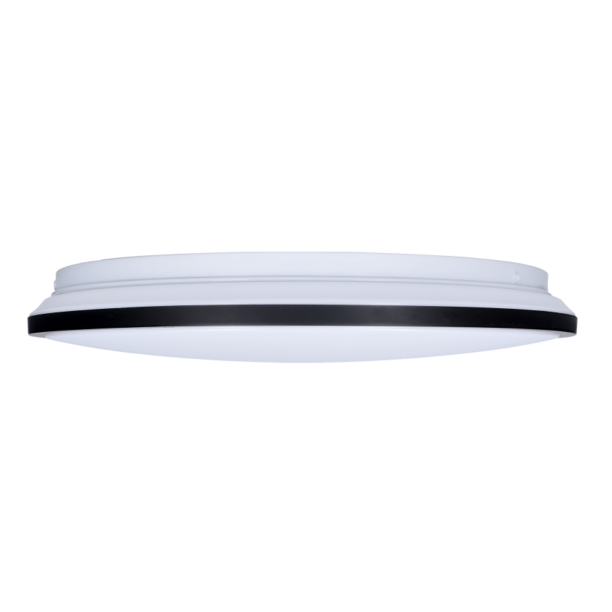LED Dimmable φωτιστικό οροφής JAMIL LED/48W/230V 3000-6500K μαύρο + τηλεχειριστήριο