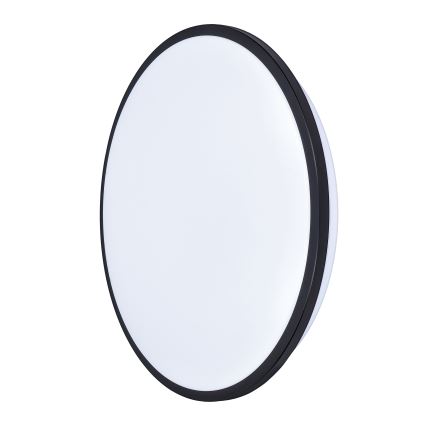 LED Dimmable φωτιστικό οροφής JAMIL LED/48W/230V 3000-6500K μαύρο + τηλεχειριστήριο
