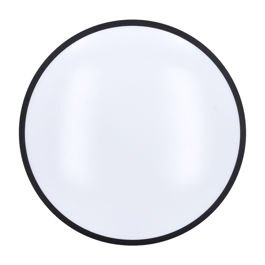 LED Dimmable φωτιστικό οροφής LASKOS LED/48W/230V 3000-6500K μαύρο + τηλεχειριστήριο