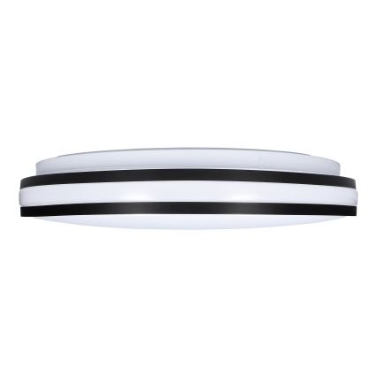 LED Dimmable φωτιστικό οροφής LASKOS LED/48W/230V 3000-6500K μαύρο + τηλεχειριστήριο