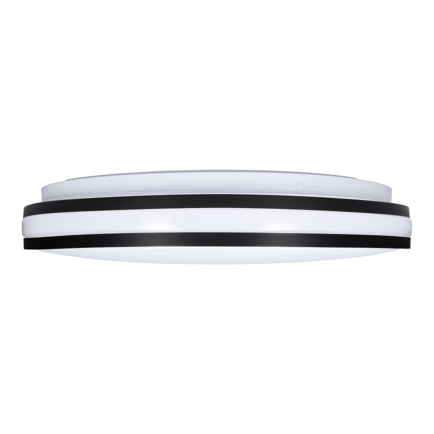 LED Dimmable φωτιστικό οροφής LASKOS LED/48W/230V 3000-6500K μαύρο + τηλεχειριστήριο