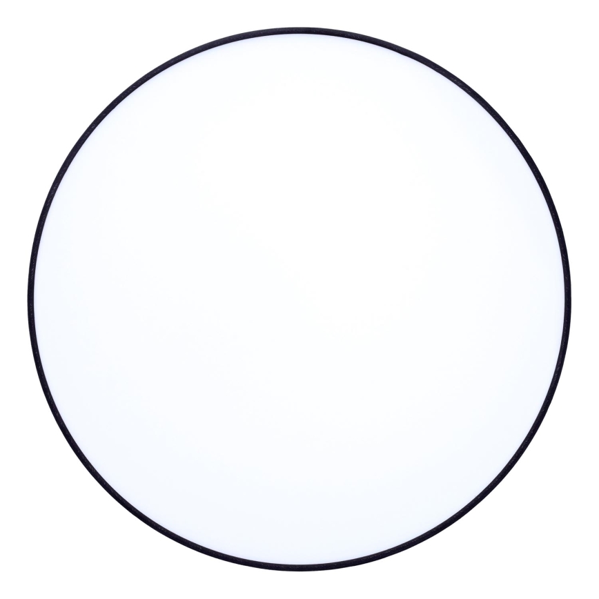 LED Dimmable φωτιστικό οροφής PENLEY LED/48W/230V 3000-6500K διάμετρος 40 cm μαύρο + τηλεχειριστήριο