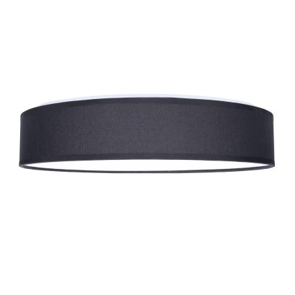 LED Dimmable φωτιστικό οροφής PENLEY LED/48W/230V 3000-6500K διάμετρος 40 cm μαύρο + τηλεχειριστήριο
