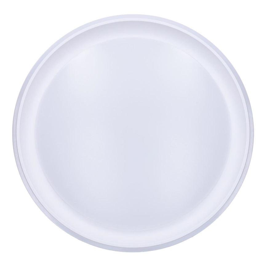 LED RGB dimmable φωτιστικό οροφής FLOCO LED/30W/230V 3000-6500K + RGB/6W διάμετρος 40cm + τηλεχειριστήριο