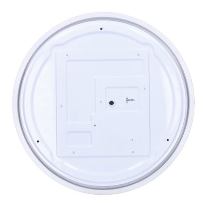 LED Dimmable φωτιστικό οροφής LARIOS LED/48W/230V 3000-6500K διάμετρος 39 cm μαύρο + τηλεχειριστήριο