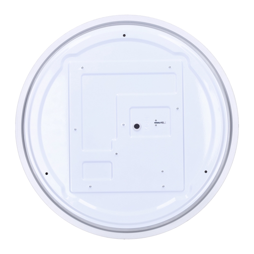 LED Dimmable φωτιστικό οροφής LARIOS LED/48W/230V 3000-6500K διάμετρος 39 cm μαύρο + τηλεχειριστήριο