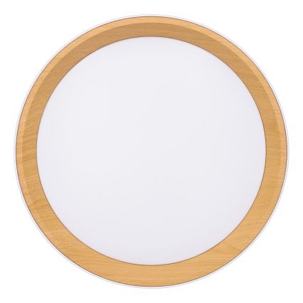 LED Dimmable φωτιστικό οροφής LARIOS LED/48W/230V 3000-6500K διάμετρος 39 cm λευκό + τηλεχειριστήριο